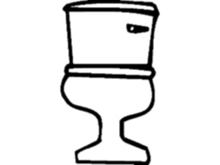 Sticker Custom Preview Image #076479 Household Bathroom Toilet08