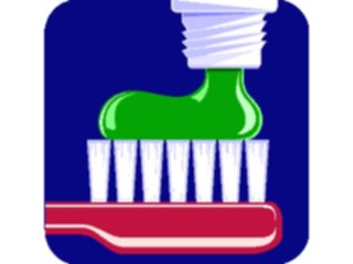 Sticker Custom Preview Image #076537 Household Bathroom Toothbrush Paste2