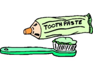 Sticker Custom Preview Image #076540 Household Bathroom Toothbrush Paste5