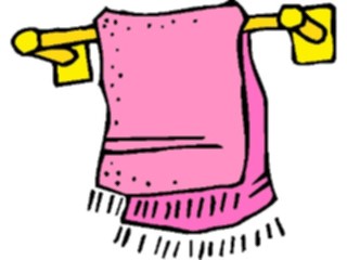 Sticker Custom Preview Image #076566 Household Bathroom Towel Rack Hers