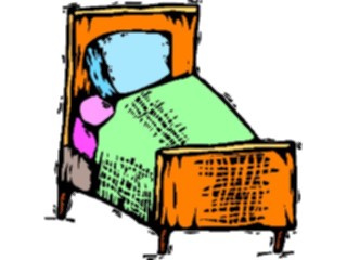 Sticker Custom Preview Image #076594 Household Bedroom Bed16