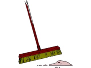 Sticker Custom Preview Image #076695 Household Cleaning Broom20