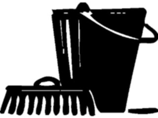 Sticker Custom Preview Image #076699 Household Cleaning Bucket02