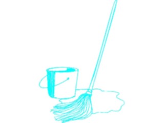 Sticker Custom Preview Image #076750 Household Cleaning Mop Bucket5