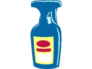 Sticker Custom Preview Image #076767 Household Cleaning Spray Bottle