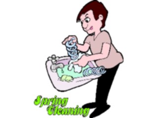 Sticker Custom Preview Image #076769 Household Cleaning Spring Cleaning2