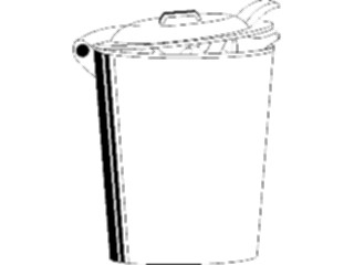 Sticker Custom Preview Image #076780 Household Cleaning Trash Can05