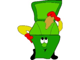 Sticker Custom Preview Image #076805 Household Cleaning Trash Can30