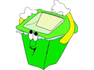 Sticker Custom Preview Image #076811 Household Cleaning Trash Can36