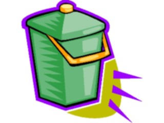 Sticker Custom Preview Image #076819 Household Cleaning Trash Can44