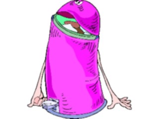 Sticker Custom Preview Image #076821 Household Cleaning Trash Can46