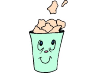 Sticker Custom Preview Image #076824 Household Cleaning Trash Can49