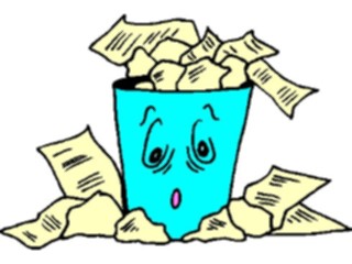 Sticker Custom Preview Image #076825 Household Cleaning Trash Can50