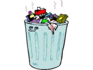Sticker Custom Preview Image #076831 Household Cleaning Trash Can Smelly1