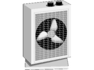 Sticker Custom Preview Image #076899 Household Cooling Heating Fan Oscillating02