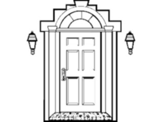 Sticker Custom Preview Image #076975 Household Home Improvement Door1