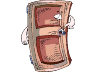 Sticker Custom Preview Image #076985 Household Home Improvement Door Closed3