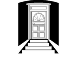 Sticker Custom Preview Image #076991 Household Home Improvement Door Walkway1