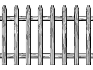 Sticker Custom Preview Image #077001 Household Home Improvement Fence Picket1