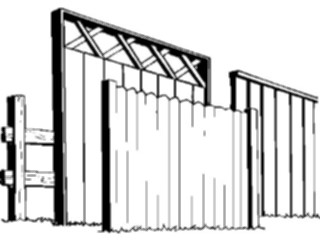 Sticker Custom Preview Image #077005 Household Home Improvement Fencing