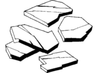 Sticker Custom Preview Image #077006 Household Home Improvement Flagstone
