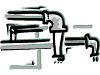Sticker Custom Preview Image #077060 Household Home Improvement Pipes2