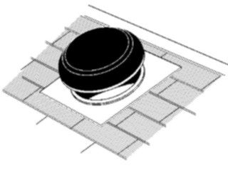 Sticker Custom Preview Image #077070 Household Home Improvement Roof Ventilator