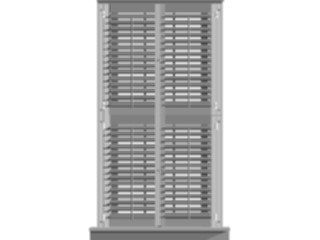 Sticker Custom Preview Image #077087 Household Home Improvement Shutters1