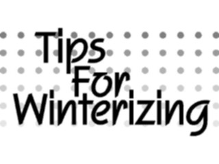 Sticker Custom Preview Image #077105 Household Home Improvement Tips For Winterizing Title