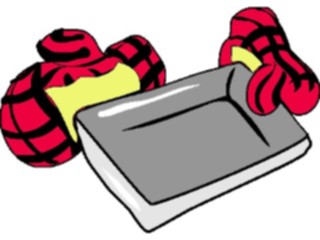 Sticker Custom Preview Image #077166 Household Kitchen Baking Pan Mits