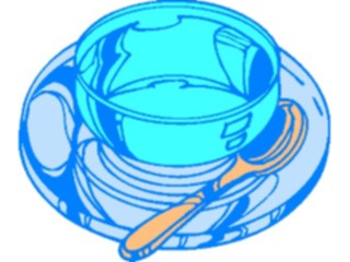 Sticker Custom Preview Image #077213 Household Kitchen Bowl Spoon