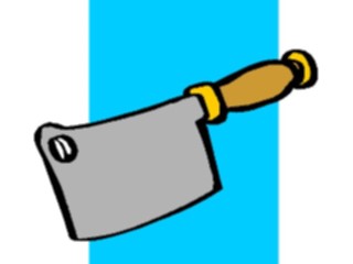 Sticker Custom Preview Image #077260 Household Kitchen Cleaver01