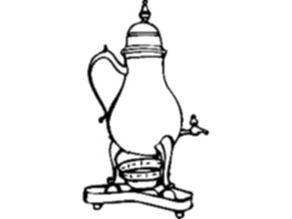 Sticker Custom Preview Image #077308 Household Kitchen Coffee Pot02