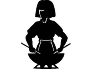 Sticker Custom Preview Image #077377 Household Kitchen Cookingwith Wok