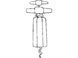 Sticker Custom Preview Image #077381 Household Kitchen Corkscrew01