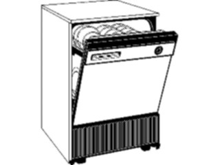 Sticker Custom Preview Image #077425 Household Kitchen Dishwasher1