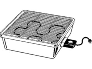 Sticker Custom Preview Image #077436 Household Kitchen Electric Grill Portable