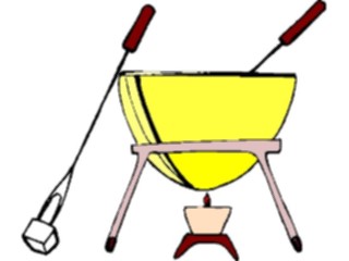 Sticker Custom Preview Image #077452 Household Kitchen Fondue Pot3