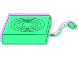 Sticker Custom Preview Image #077529 Household Kitchen Hot Plate5