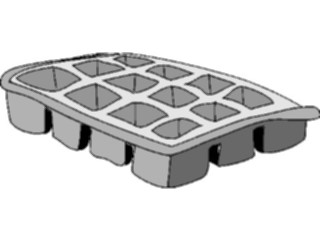 Sticker Custom Preview Image #077533 Household Kitchen Ice Cube Tray