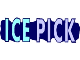 Sticker Custom Preview Image #077534 Household Kitchen Icepick Title
