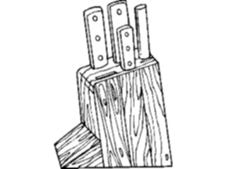 Sticker Custom Preview Image #077613 Household Kitchen Knives1