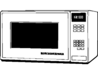Sticker Custom Preview Image #077649 Household Kitchen Microwave05