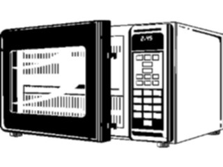 Sticker Custom Preview Image #077660 Household Kitchen Microwave16