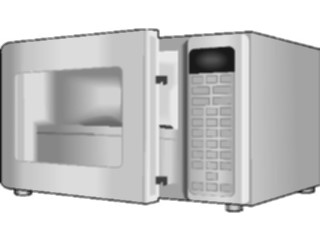 Sticker Custom Preview Image #077661 Household Kitchen Microwave17