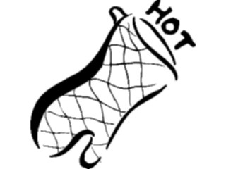 Sticker Custom Preview Image #077713 Household Kitchen Oven Mitt1