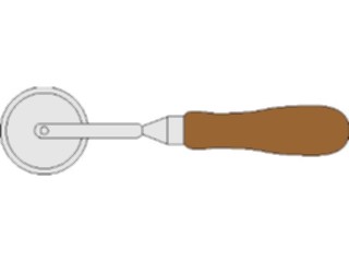 Sticker Custom Preview Image #077783 Household Kitchen Pizza Cutter