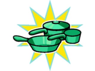 Sticker Custom Preview Image #077825 Household Kitchen Pots Pans2