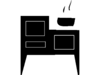 Sticker Custom Preview Image #077833 Household Kitchen Range Antique1