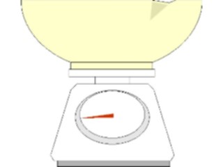 Sticker Custom Preview Image #077964 Household Kitchen Scale1